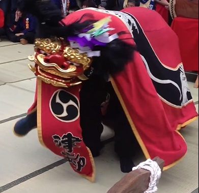 津之郷獅子の画像